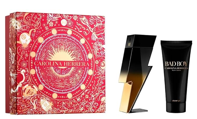 Carolina Herrera Bad Boy Extreme 2pcs Gift Set (EDP 100ml + S/Gel 100 ml)