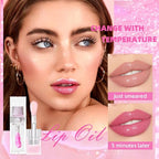 Conversionh Magic Color Changing Lip Oil, Long Lasting Lip