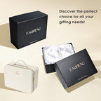 Leather makeup case with led