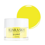 Kiara Sky Long Lasting Nail Dip Powder Yellow Tones 1 oz, New York City