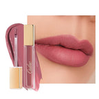 Oulac Matte Liquid Pink Nude Lipstick for Women, Long Lasting Lipstick Waterproof Lip Stain, No Transfer, Creamy High Pigmented Formula with Rose Oil, Vegan & Cruelty-Free, Pink Nude M12