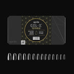 Aprés Gel-X® Round Box of Nail Tips | 280 Gel-X Tips, Soft Tips, 14 Sizes 00-9 | Half-sizes Included (Sculpted Round Medium, 280.00 Fl Oz (Pack of 1))