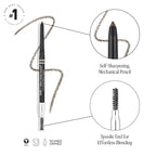 Billion Dollar Brows Universal Eyebrow Pencil – One Perfect Shade, Smudge-Proof, Waterproof, Self-Sharpening Tip, Effortless Blending, Vegan & Cruelty-Free for Flawlessly Defined Brows - 4 Pack