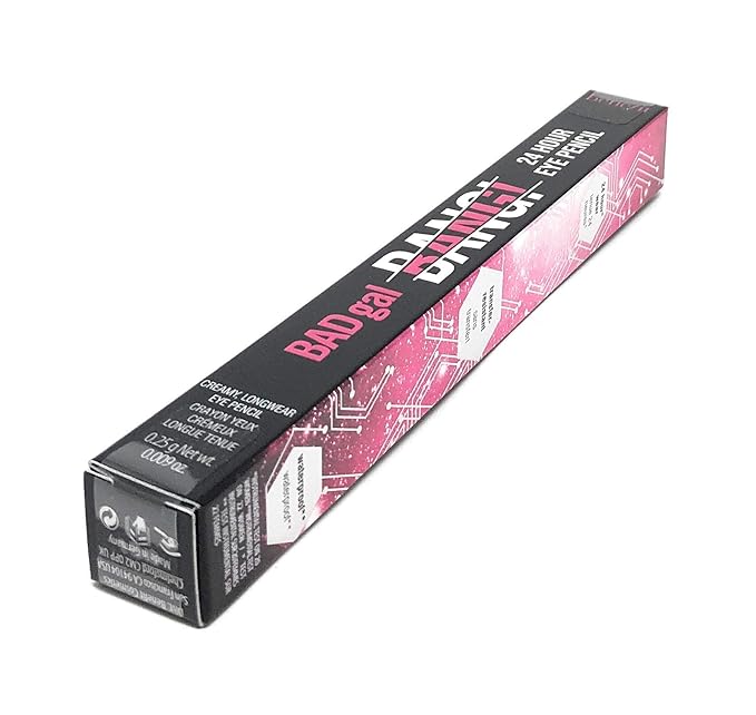 Benefit Cosmetics BADgal BANG! 24 Hour Eye Pencil - Pitch Black 0.009 oz (Pack of 1)