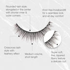 Ardell Faux Mink Lashes 815, Ultra-Soft, Natural Look False Eyelashes, Reusable Strip Lashes, 4 Pairs, 1 Pack