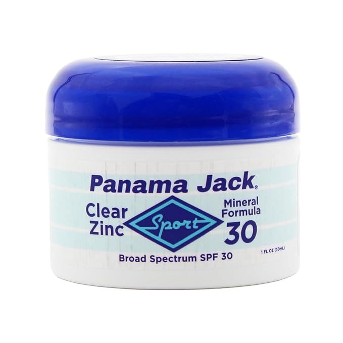 Panama Jack Sport Zinc SPF 30 Broad Spectrum Sunscreen Lotion, Water Resistant (Pack of 12)