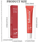Tinted Lip Butter Balm - Tinted Moisture Gel Lip Gloss | Hydrating Glow Tinted Lip Care | Tinted Lip Stain (Poppy, 04)