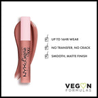 NYX PROFESSIONAL MAKEUP Lip Lingerie XXL Matte Liquid Lipstick - Undress'd (Pink Nude)