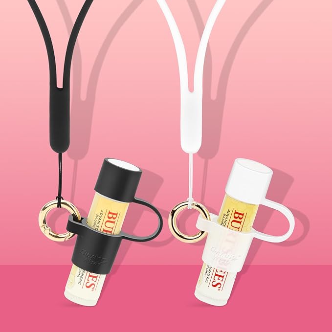 Desing Wish Silicone Lip Balm Holder Black