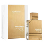 Al Haramain Amber Oud White Edition - Arabian Unisex Amber Long Lasting Perfume for Men and Women - 2 oz
