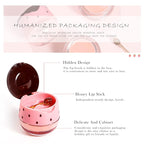 2PCs Strawberry Lip Sleeping Mask,Bee Lip Balm Honey Pot, Bee Lip Honey Pot with Wand Nourishes Lips, Overnight Strawberry Propolis Honey Balm Lip Mask for Lip Care Moisturize Lip Skin