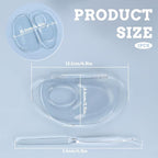 Makeup Mixing Palette, Handheld Foundation Mixing Palette