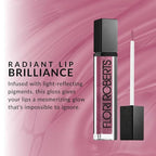 Flori Roberts Mineral Base Lip Shine, Vibrant Lip Gloss Makeup for Women of Color or Deeper Skin Tones, Non-Sticky, Long Wear High Shine Finish