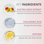 goPure Lip Plumper – Plumping lip gloss formula with Hyaluronic Acid & Peptides, moisturizing, volumizing, smooths the look of wrinkles, high shine