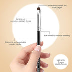 EIGSHOW Concealer Brush, Detail Shader Makeup Brush for Blending Eyeshadow, Concealing Small Blemishes and Imperfections - Precision Application (E867)