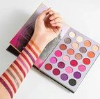 Generic Majical Book of Beauty Makeup Palette, 72 Colors, 3-Layer Folding Book, Eyeshadow Palette, Long Lasting