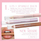 Girlactik 3-in-1 Lip Sparkle Balm - Luxurious Gloss Girlactik
