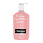 Neutrogena Oil-Free Salicylic Acid Pink Grapefruit Pore Cleansing Acne Wash and Facial Cleanser with Vitamin C, 9.1 fl. oz