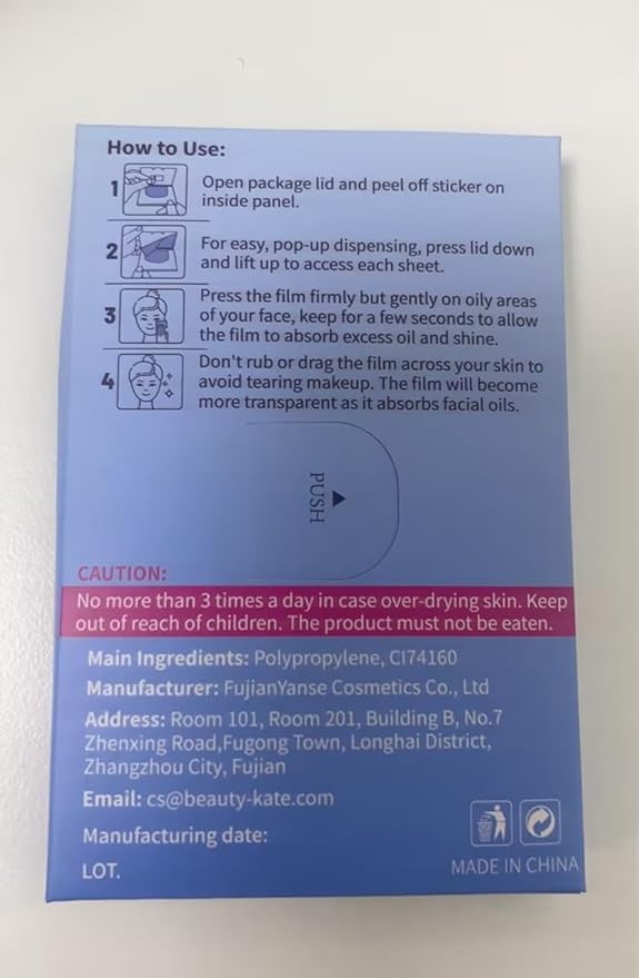 Great Absorbent Oil Blotting Sheets for Face -