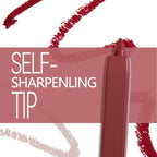 Matte Lip Liner Pencil,Highly Pigmented Retractable Lip Crayon,All Pencil,Highly