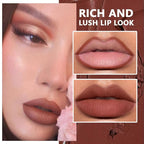 6-Color Velvet Matte Lipstick Pencils Pack for Lips Makeup, Ultra Smooth Creamy Hydrating, Long-Lasting High lmpact Color Soft Finish, Moisturized Lips (6Pcs Matte Lip pencils Set-E, Pack of 1)