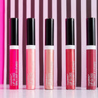 wet n wild MegaSlicks Lip Gloss, Ultra-Glossy, Vitamin-E Enriched, Ultra-Gloss High Shine Moisturizing, Cruelty-Free & Vegan - Cotton Candy