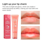 4Pcs Lip Glowy Balm | Lip Sleeping Mask | Plumping Lip Gloss | Tinted Lip Balm (Grape, Peach, Berry, Grapefruit)