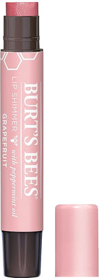 Burt's Bees 100% Natural Moisturizing Lip Shimmer, Grapefruit - 1 Tube