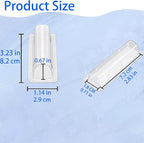 WESAPPINC Clear Chapstick Pouch Plastic Lip