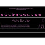 Premium Long Lasting Pink Matte Lip Liner Pencil | Pink Poison