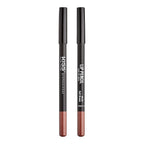 KISS New York Professional Slim Lip Pencil, Creamy Soft Lip Liner, Smooth Long-Lasting Rich Lip Color, Natural Lip Makeup, Water-Resistant Lip Crayon (Soft Brown)