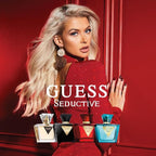 GUESS Seductive Blue Women/Femme Eau de Toilette Perfume Spray For Women, 2.5 Fl. Oz.