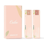 Oulac Beige Nude Satin Lipstick Set - Matte Lip Base, Full Coverage Lip Color, Satin Matte Finish, Cream Texture, Hydrating, Infused with Hyaluronic Acid, 4g*2 SG01+SG02