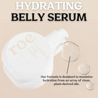 Stretch Mark Belly Serum/Oil for Sensitive Skin with Long and Short-term Hydration, Increases Skin Elasticity and Firmness Reduce Stretch Marks (Belly Serum)