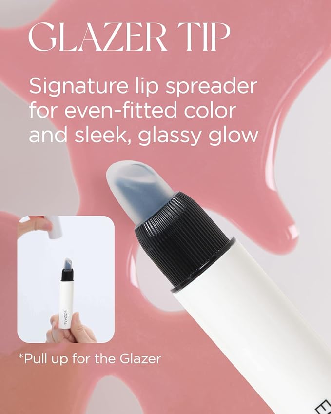 Non-Section Glowy Tint – 112 TENDER BREEZE – Glass Lasting Transparent & Flexible Lip Makeup - Moisturizing Lip Stain for Glossy Finish – Buildable Lipstick for Fuller Looking Lip, 0.17 fl.oz.