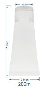 (4pcs per pack) 200ml CLEAR Empty