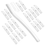 Dermaplaning Kit with 20pcs Blade Refills Exfoliating Facial Razor for Women Dermaflash Replacement Blade Dermaplaning Tool for Face Professional Eyebrow Razor for Men Peach Fuzz Eyebrow Hair Removal