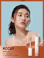INTO YOU Lip Gloss Coco Liquid Moisturizing Lipstick Long Lasting Lip Stick Lip Stain Makeup Glitter Shine Non-sticky Lipstick for Women (CC01)
