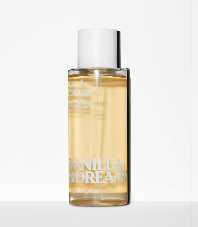 Victoria's Secret PINK Vanilla & Dreamy Body Mist, Notes of Coconut & Caramel (8.4 oz)