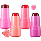 4 Colors Milk Jelly Blush Stick, Milk Cooling Cooling