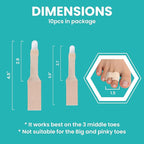 10 Pack Fabric Hammer Toe