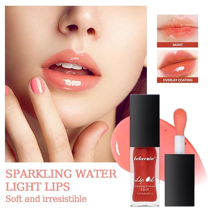 AKARY Glowing Renewal Lip Oil Nourishing Tinted Lip Glowing