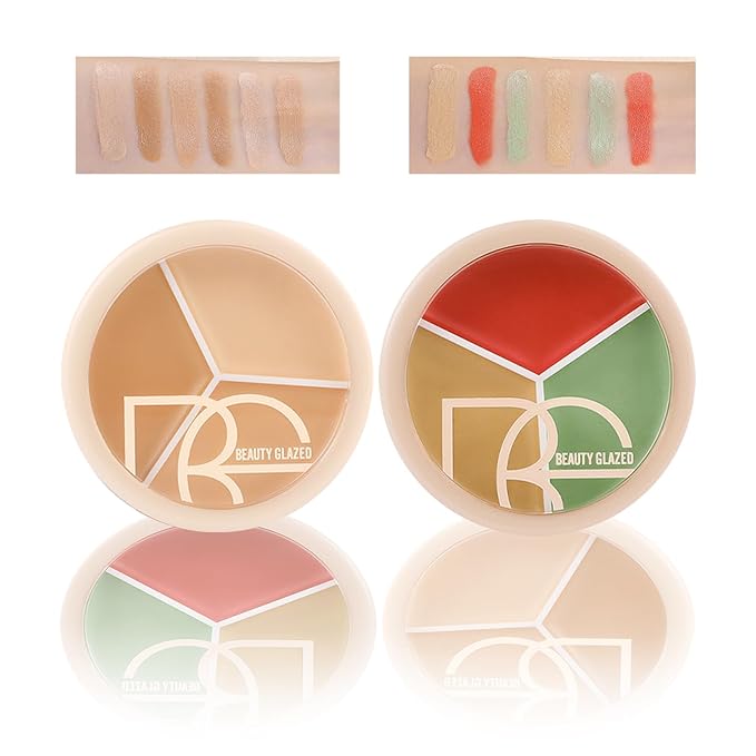 Foundation Concealer Palette + Color Corrector Palette, Light