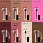 Pack of 3 Shimmer Lip Gloss for Girls & Women - Lip Glosses 2.1 FL Oz Total (0.7 FL Oz Each) - High Shine Lip Gloss - Cruelty Free - (Clear Diamonds, Pink Candy, Berry Kiss)