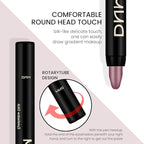 Kaely 2Pcs Cream Eyeshadow Sticks Set for Eyes Waterproof,Sand Shimmer & Orchid Shimmer Matte Eye shadow Stick Pencil Pen Bulk sombras en crema para ojos 25+26