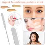 Acrylic Cosmetic Makeup Palette, 3PCS Makeup Mixing Palette