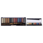 Rimmel London Magnif'Eyes Eyeshadow Palette, 12 Shades, Blendable Formula, Versatile, 009, Jewel Rocks, 0.5oz