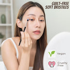 Profusion Cosmetics Pointed Crease Eyeshadow Brush Soft Synthetic Eyeshadow Blending For small Crease Eyebrow Long Lasting smudge Flawless Makeup Look