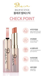 Color Lip Balm Blair BalmVE Stick (Option 6color) (Nude Holic)
