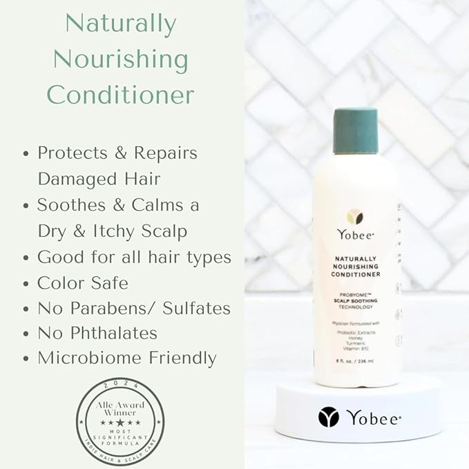Psoriasis & Dandruff relief | Yobee Probiotic Shampoo & Conditioner | Doctor formulated
